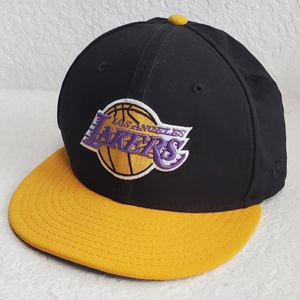 Hardwood Classics Wool Los Angeles Lakers Fitted NBA Basketball Hat Size 7